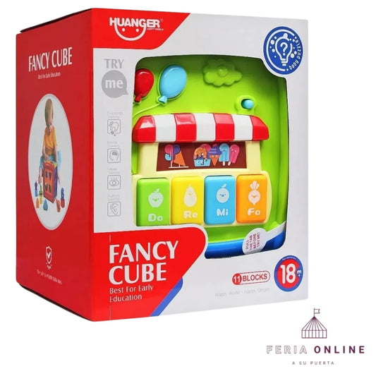 Cubo Didáctico Para Bebé
