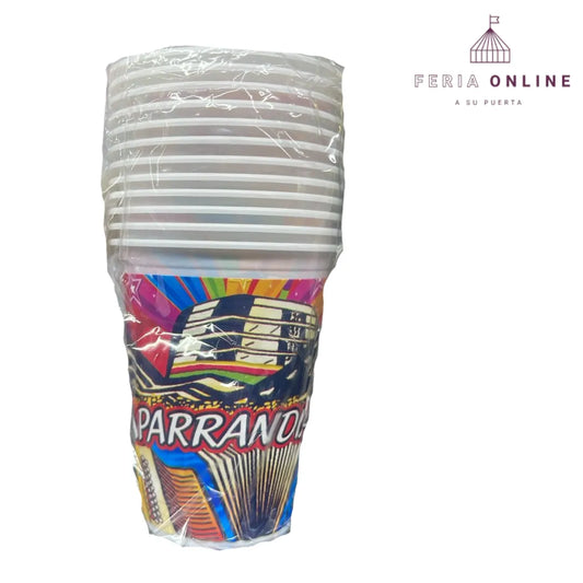 Vaso para fiesta