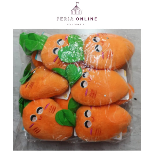 Juguete Peluche De Zanahoria Para Perros