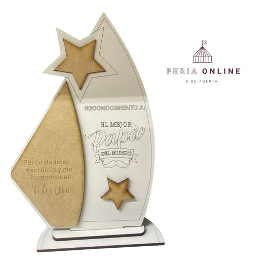 Placa papá adhesivo surtidas