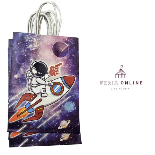 Bolsa Sorpresa Astronautas 21 x 15