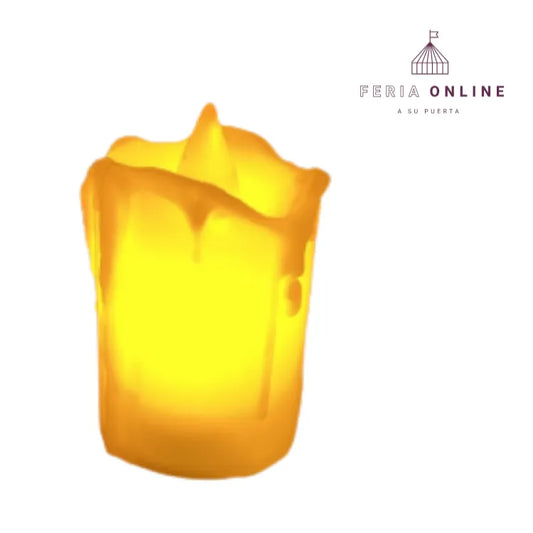vela luz led