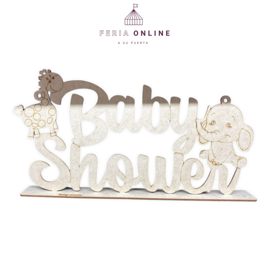 Letreros De 35*13CM Pequeño Baby Shower