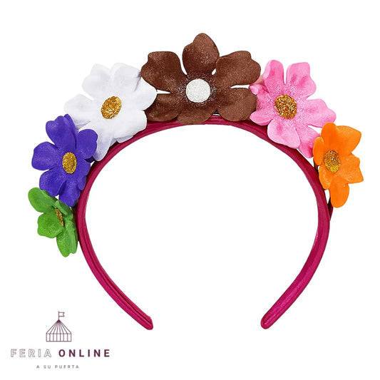 Diadema Foami Feria Flores