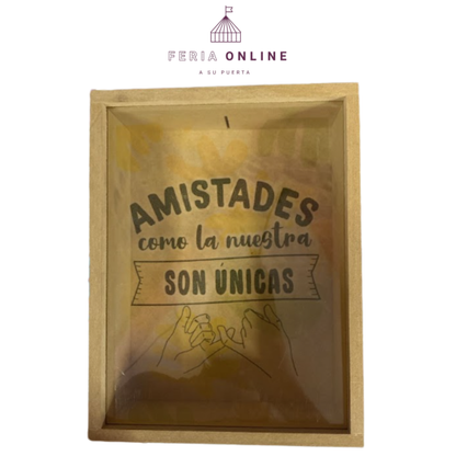 Alcancía Cofre De Madera