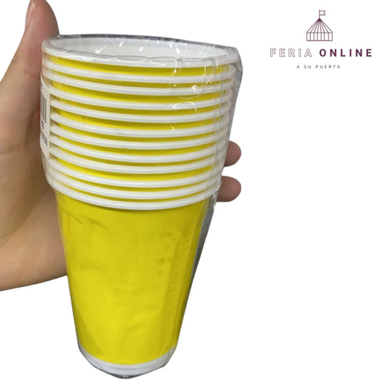 Vaso Linea Unicolor X12