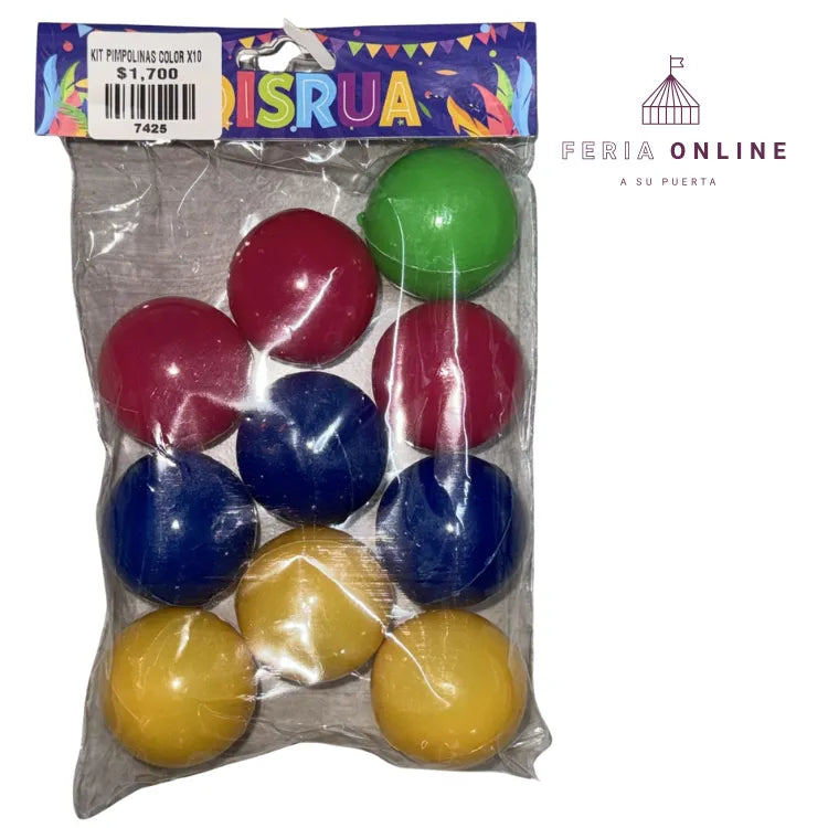 KIT PIMPOLINAS COLOR X10