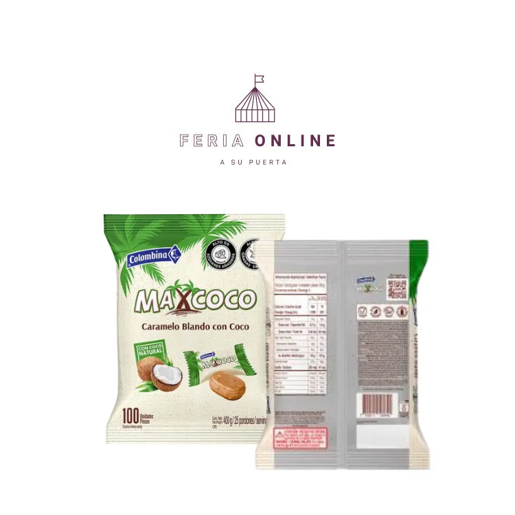 MAX COCO CARAMELO BLANDO