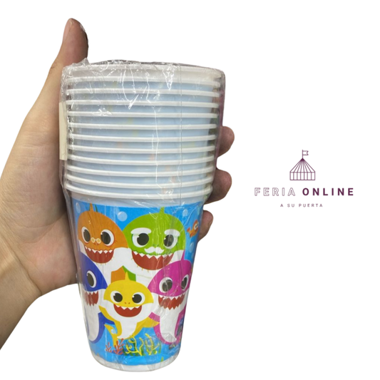 Vaso Desechable Baby Shark