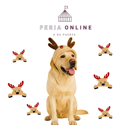 Gorra de Reno para Mascotas