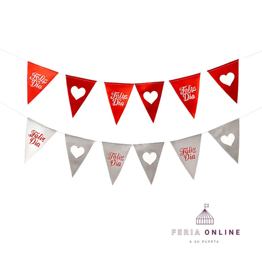 Banderines Y Letreros Para Amor Y Amistad
