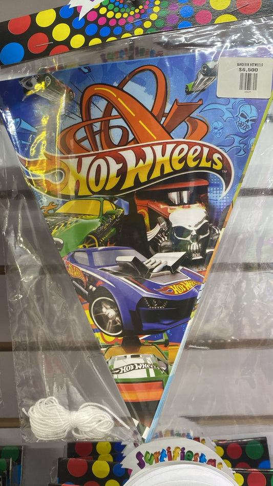 BANDERIN HOTWEELS