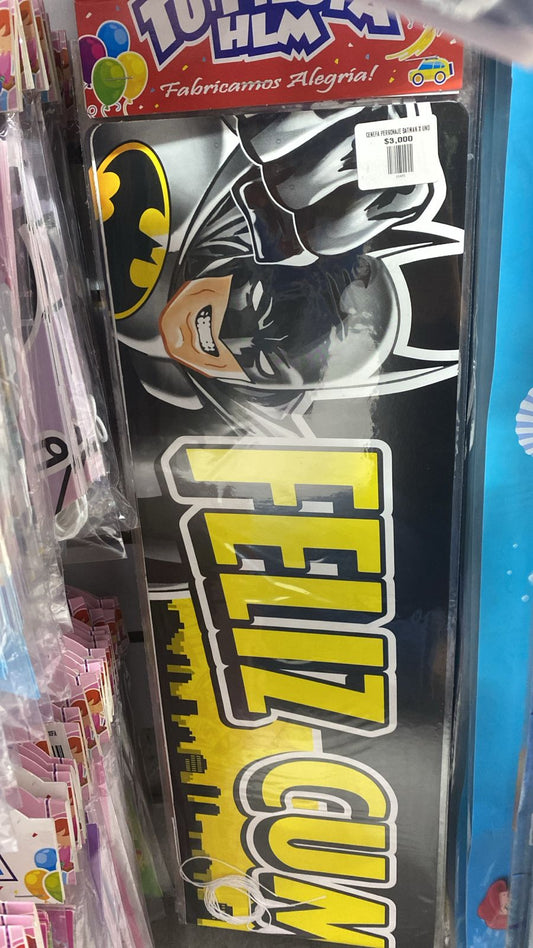 CENEFA PERSONAJE BATMAN