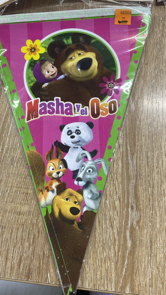 BANDERIN MASHA Y EL OSOS