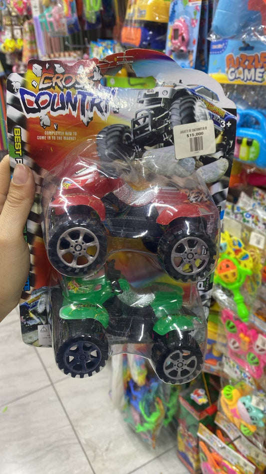 JUGUETE DE CUATRIMOTOS X2