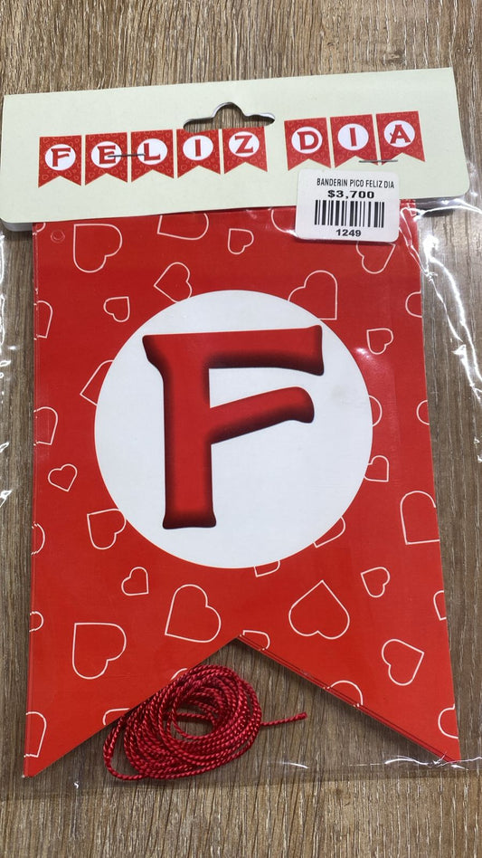 BANDERIN PICO FELIZ DIA