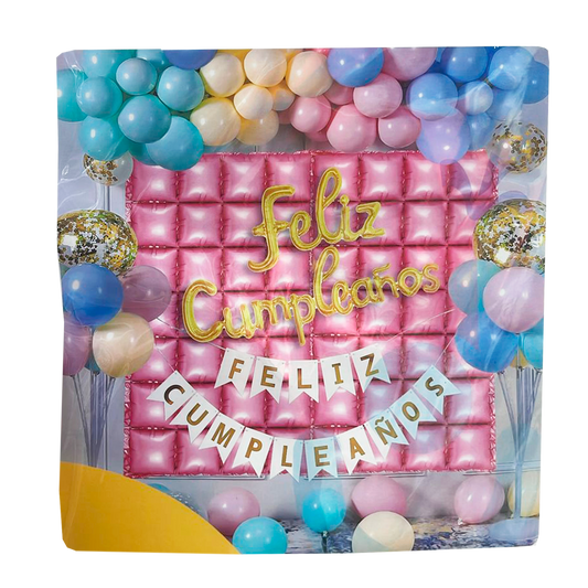 Bouquet Completo Feliz Cumpleaños Pastel