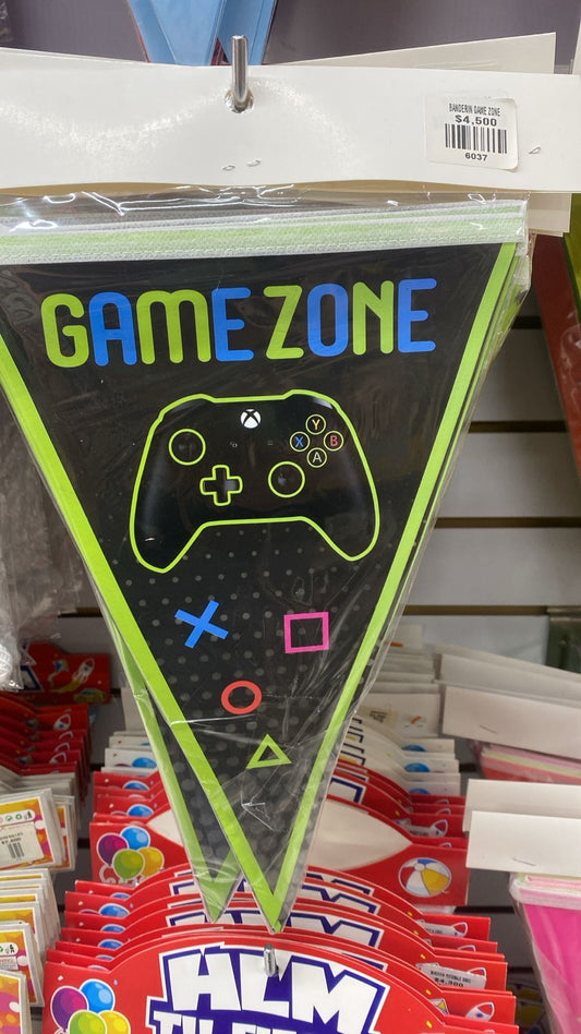 BANDERIN GAME ZONE