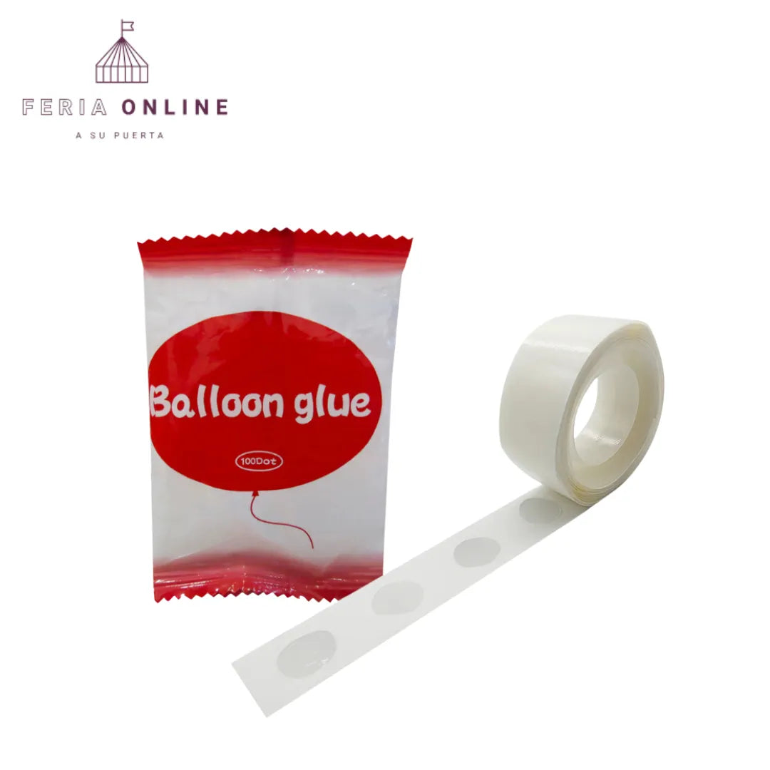 Cintas puntos para globos