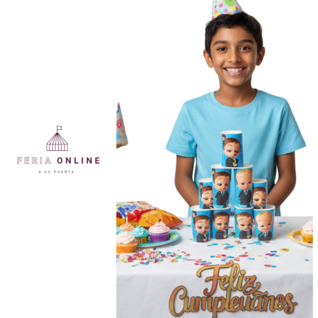 Vaso Desechable Jefe En Pañales