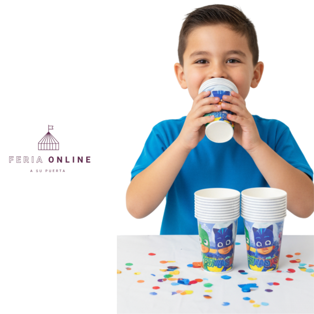 Vaso Desechable Heroes En Pijama