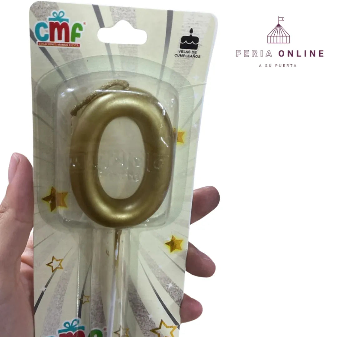 Velas Premium Símbolos Dorados