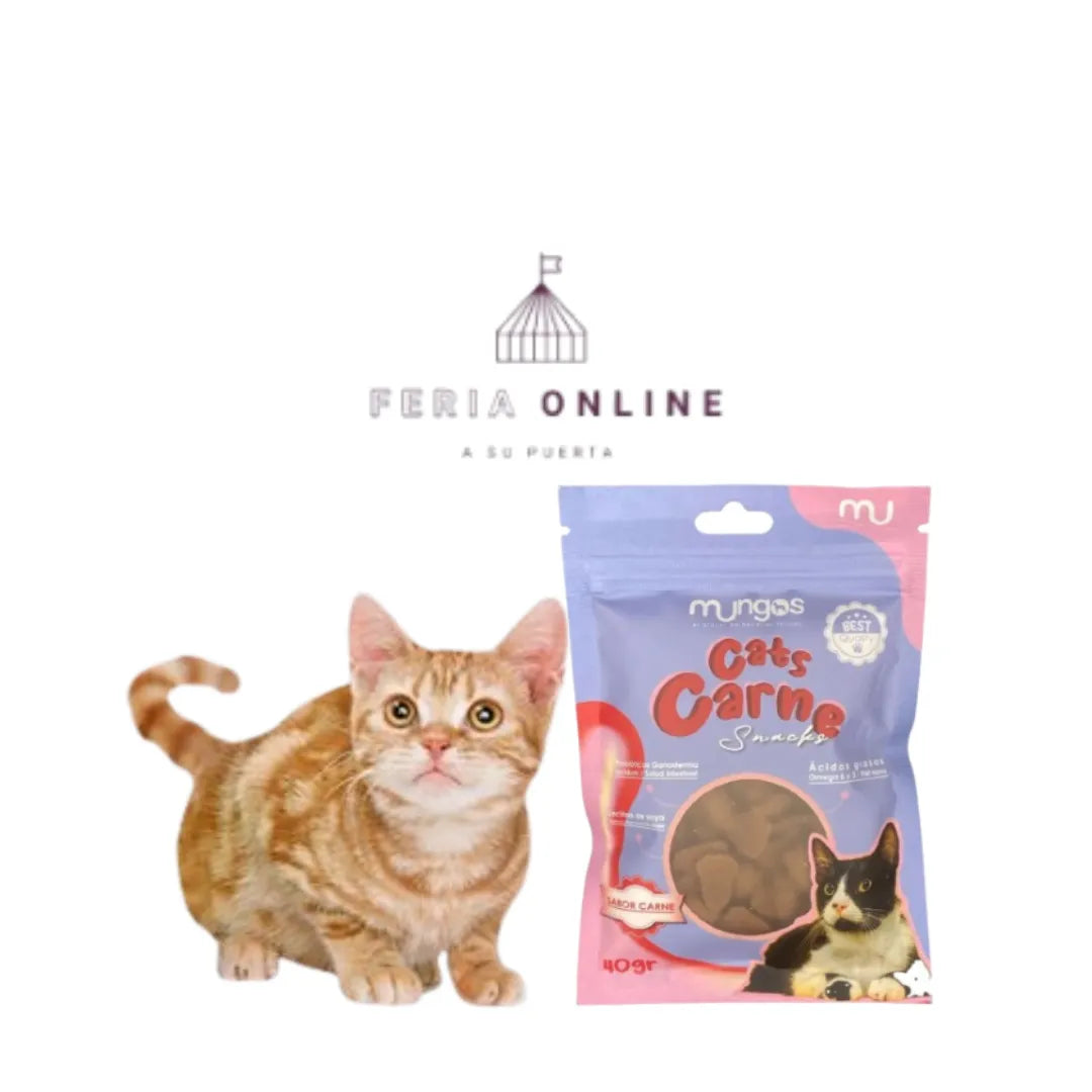 Galletas Cats Carne x 40 GR