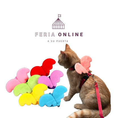 Pechera Alitas para Gato