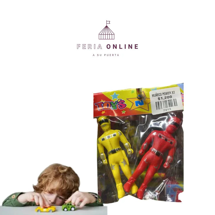 MUÑECO POWER X2