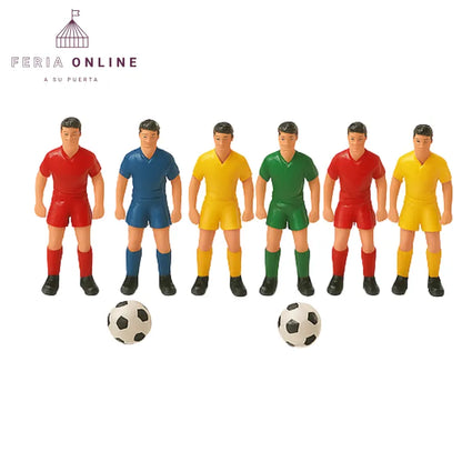 MUÑECOS FUTBOLISTAS X 2