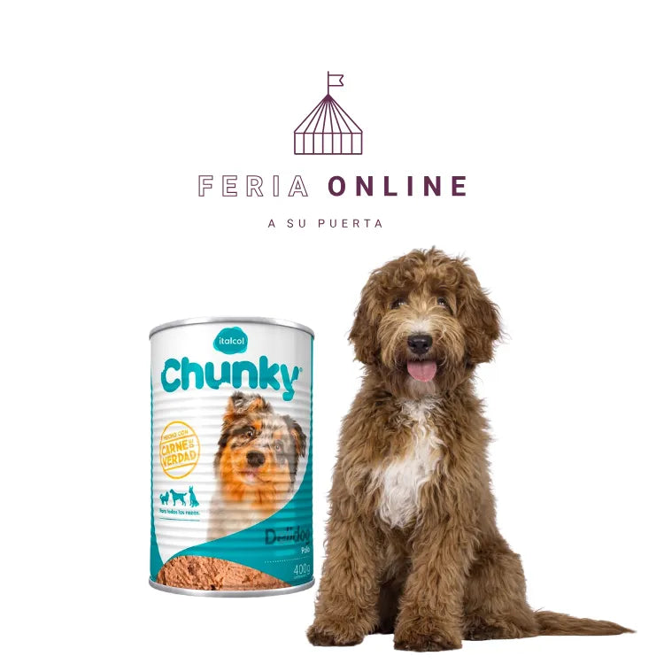 Chunky DeliDog Comida Húmeda Trozos Pollo