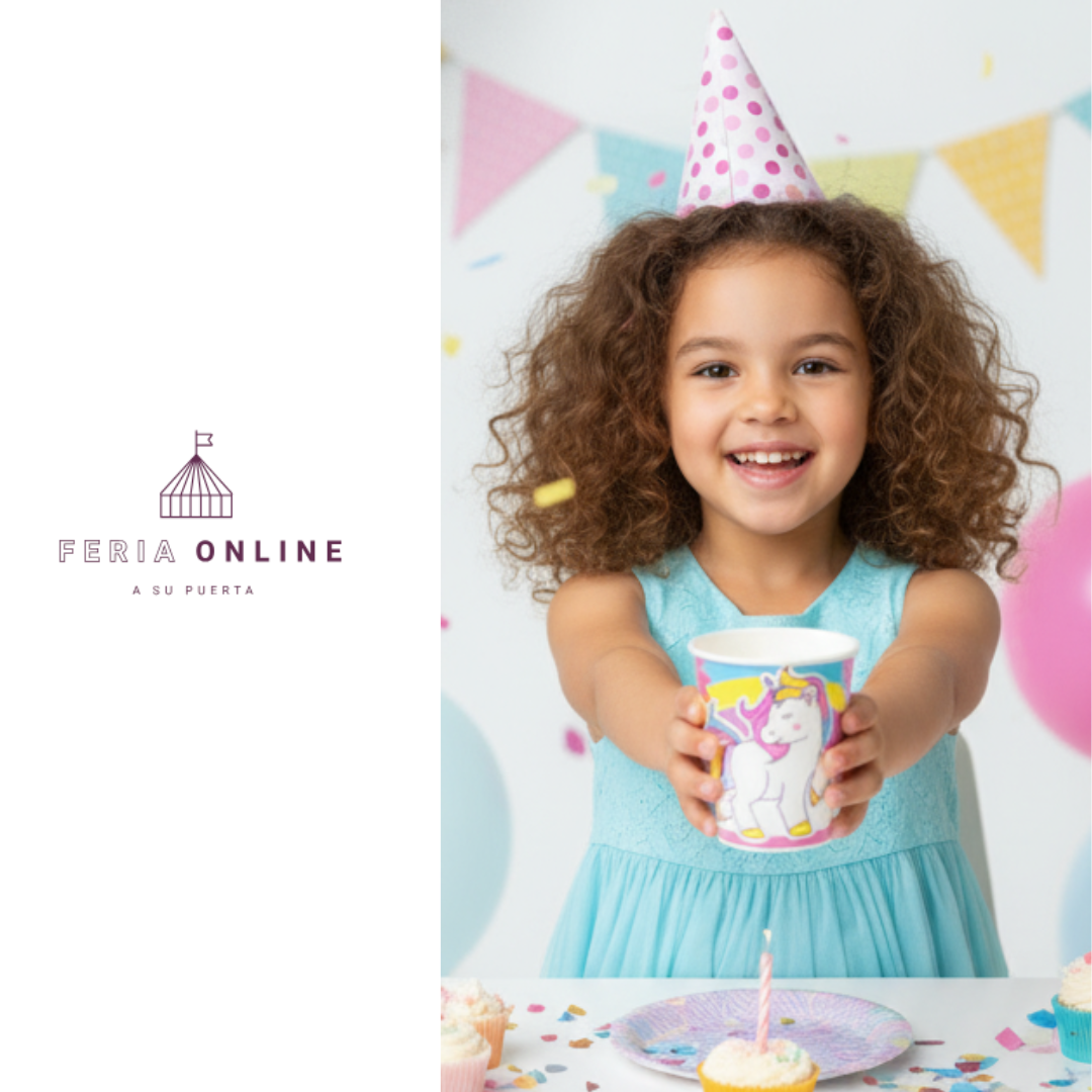 Vaso Desechable Unicornio