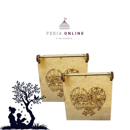 Caja feliz dia mamá