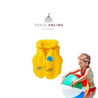 CHALECO SALVAVIDAS INFANTIL PASO B