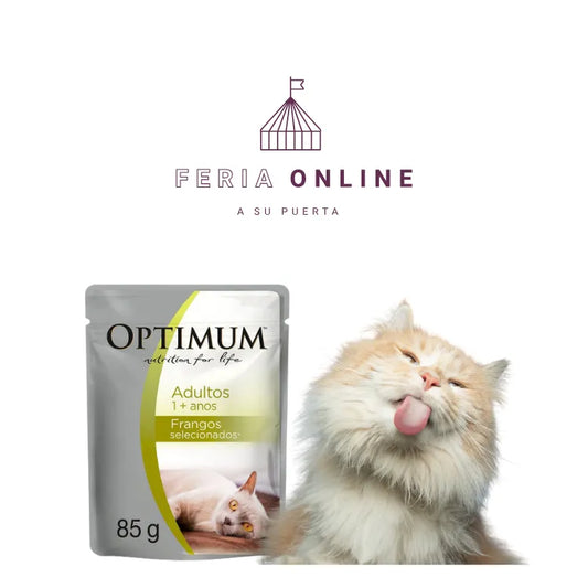 OPTIMUM Alimento Húmedo para Gatos Adultos