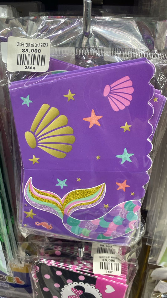 CRISPETERA X12 COLA SIRENA