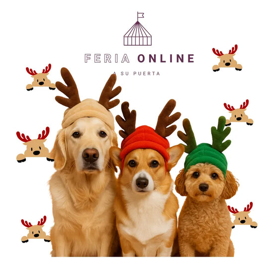 Gorra de Reno para Mascotas