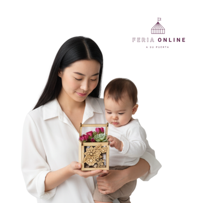 Caja Flores Día De La Madre