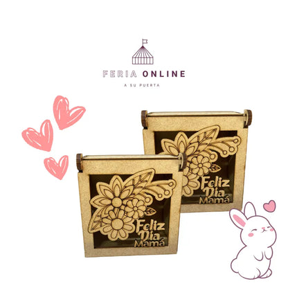 Caja feliz dia mamá