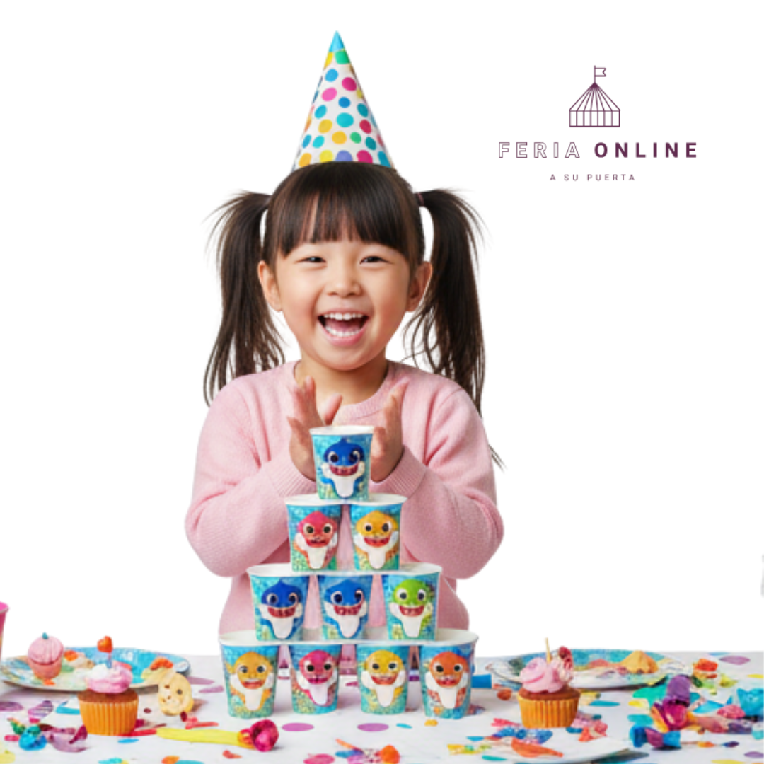 Vaso Desechable Baby Shark