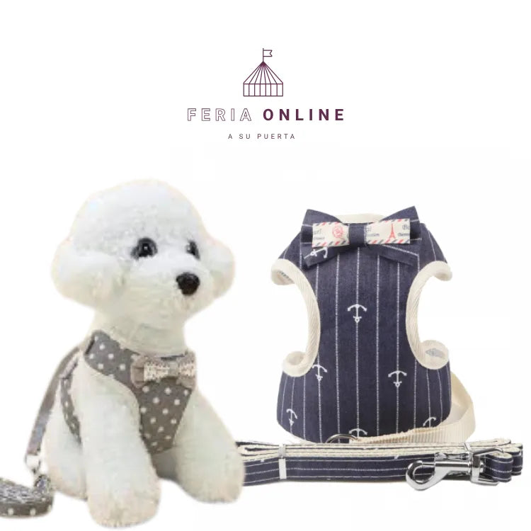 Chaleco Para Mascotas Con Lazo