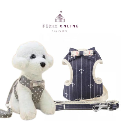 Chaleco Para Mascotas Con Lazo