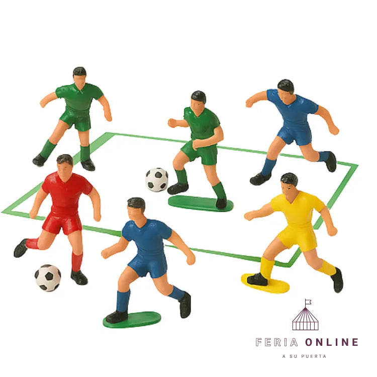 MUÑECOS FUTBOLISTAS X 2