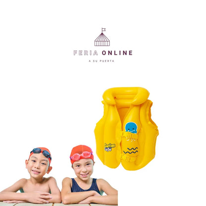 CHALECO SALVAVIDAS INFANTIL PASO B