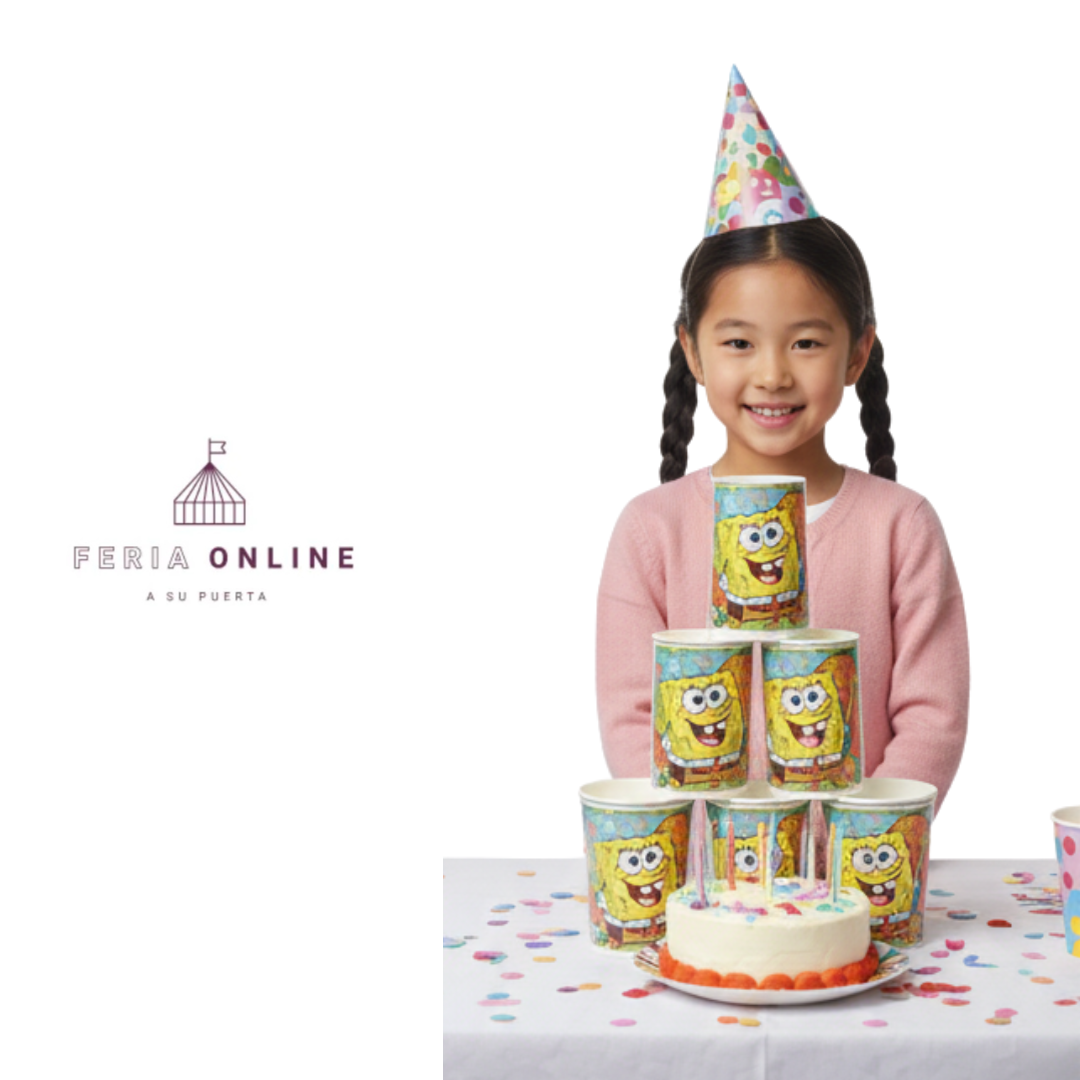 Vaso Desechable Bob Esponja