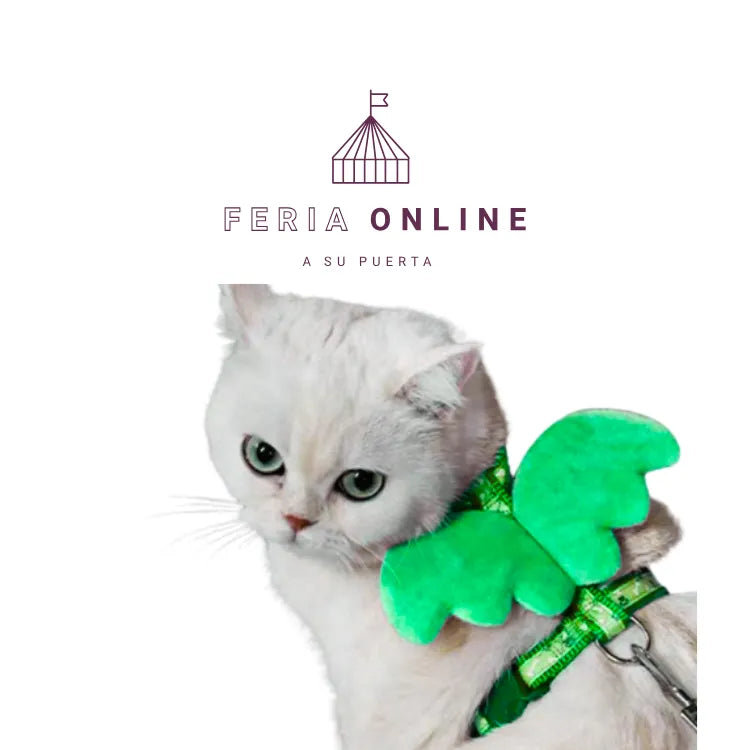 Pechera Alitas para Gato