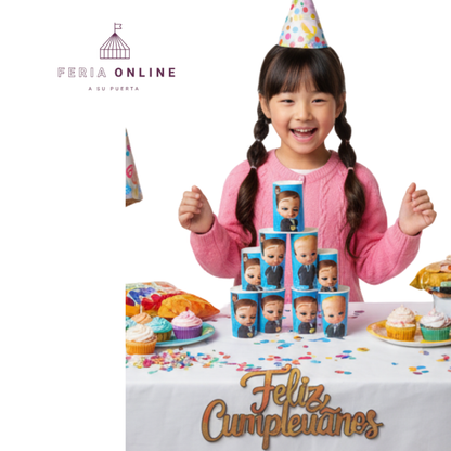 Vaso Desechable Jefe En Pañales