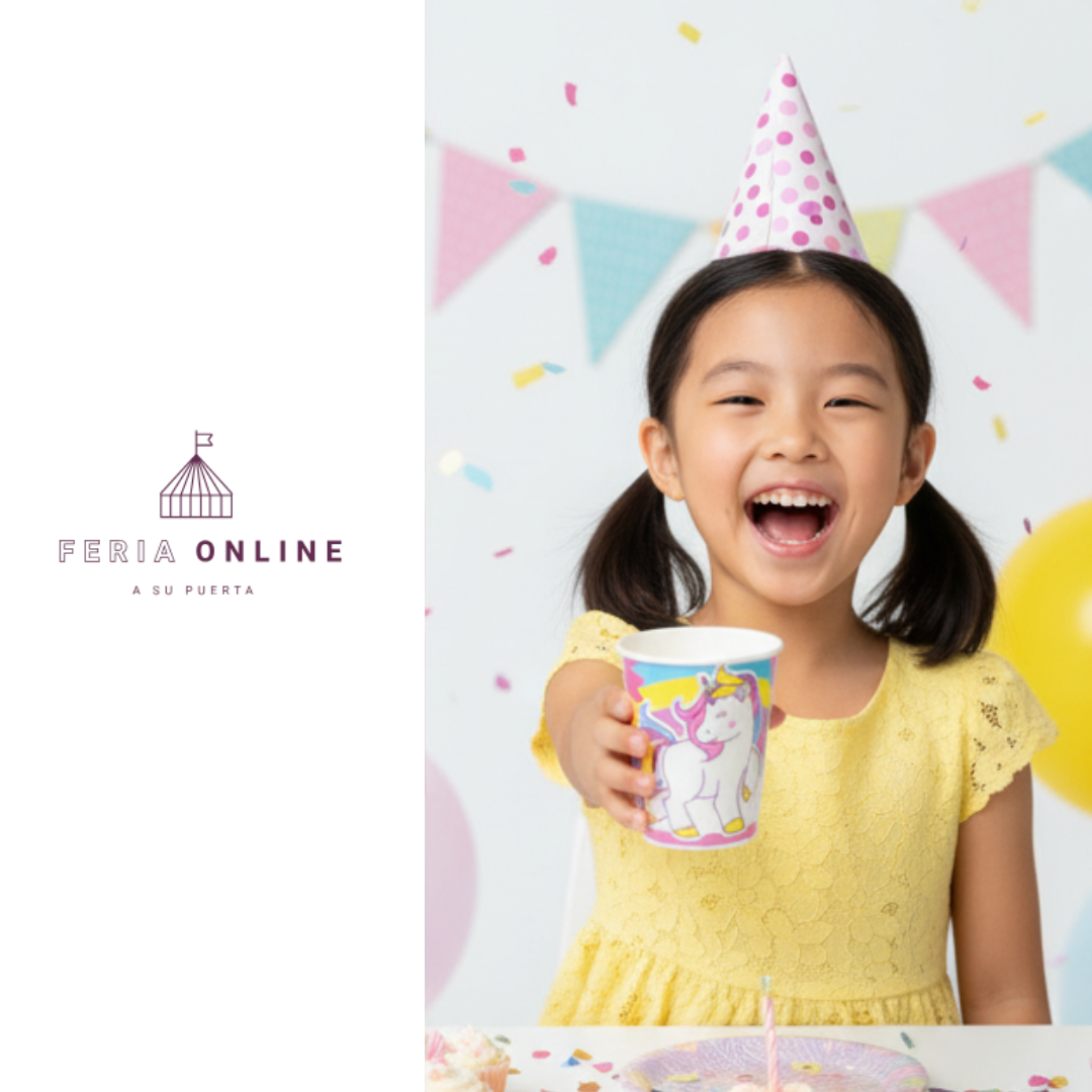 Vaso Desechable Unicornio