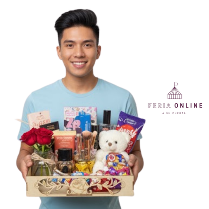 Bandeja Cuadrada De Rosas