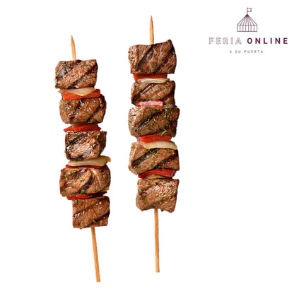 Pinchos de bambú